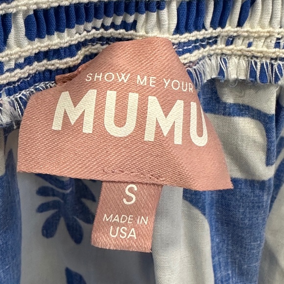 SHOW ME YOUR MUMU Revolve Afternoon Tea Dress In Santorini Escape - Picture 10 of 13